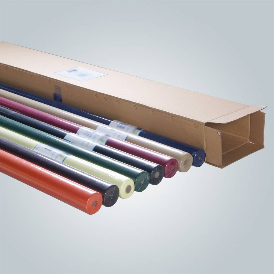 rayson nonwoven,ruixin,enviro France polypropylene nonwoven printed oval tablecloth Non Woven Tablecloth image179