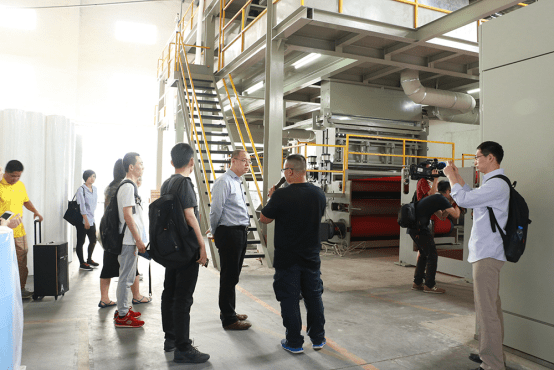 rayson nonwoven,ruixin,enviro-Experts of China Academy of Social Science Come to Rayson for Research-2